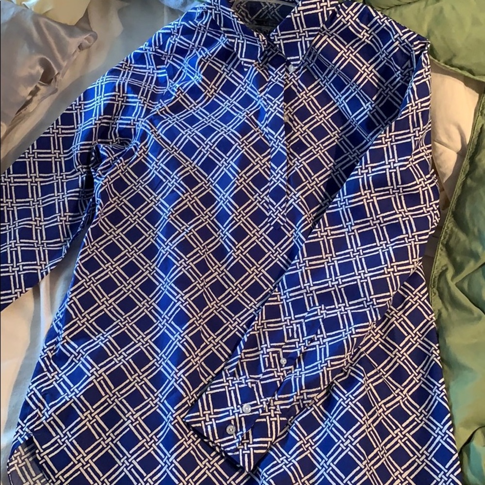 Quarter button down long sleeve